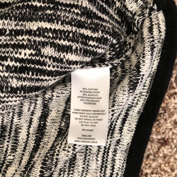 Black Cowl Neck Sweater - Picture 4 of 6